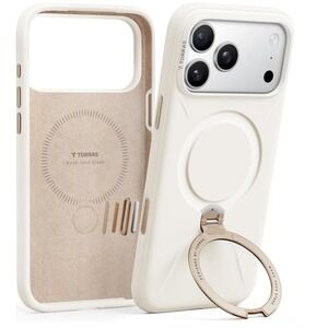 TORRAS White Magnetic Ring Kickstand Case for iPhone New In Box